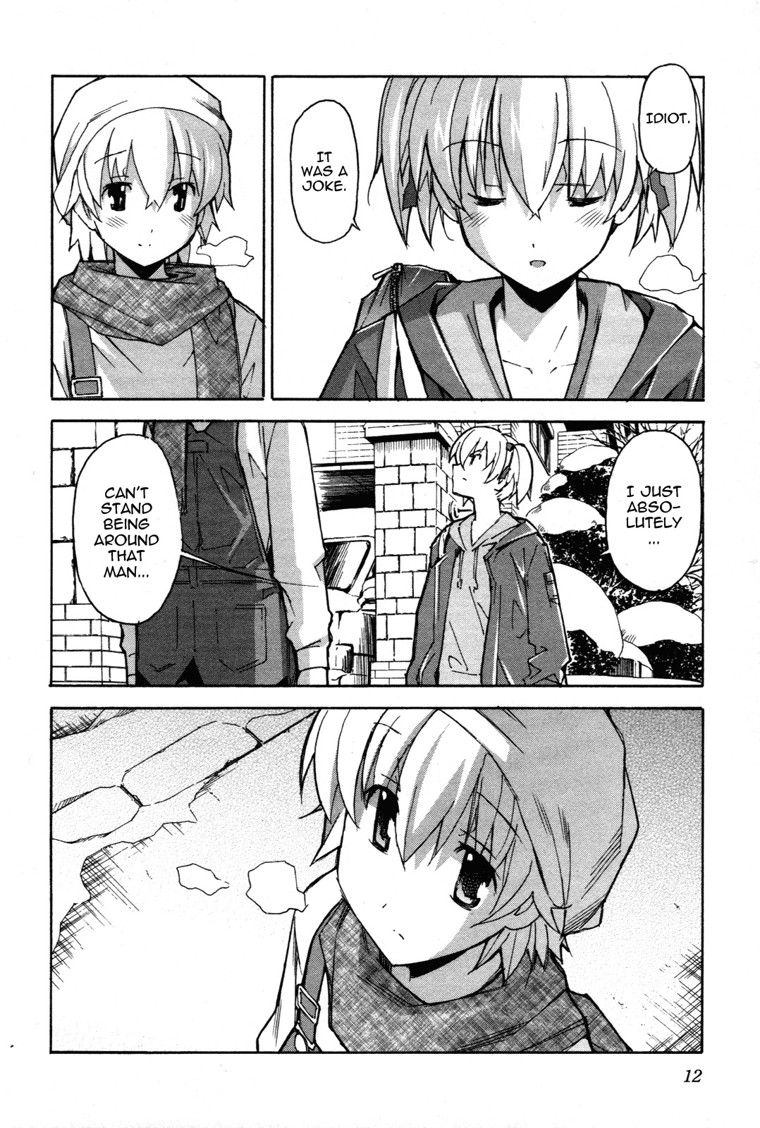 Aki-Sora Chapter 26 page 14 - Chapter 26: Family Time