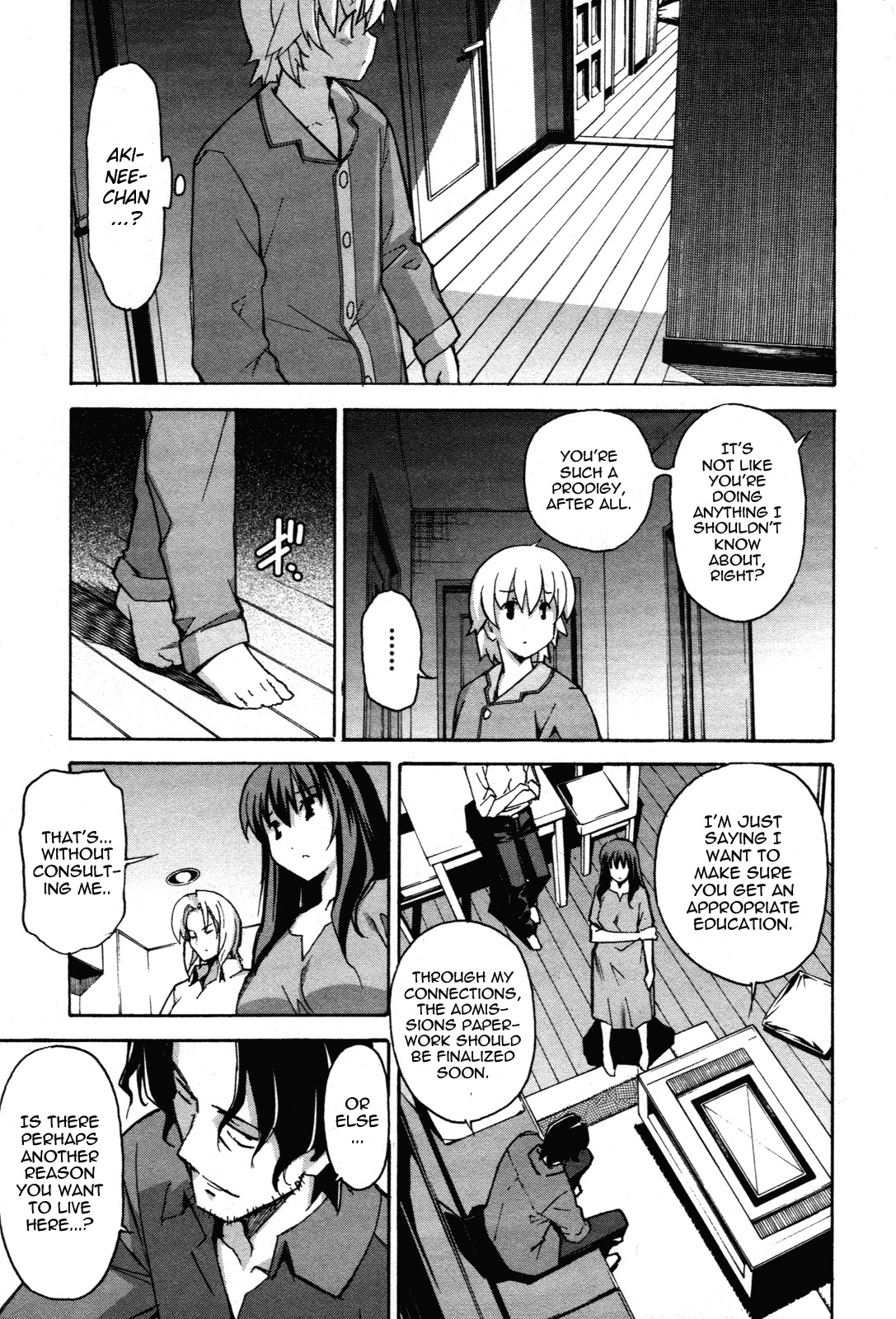 Aki-Sora Chapter 26 page 21 - Chapter 26: Family Time