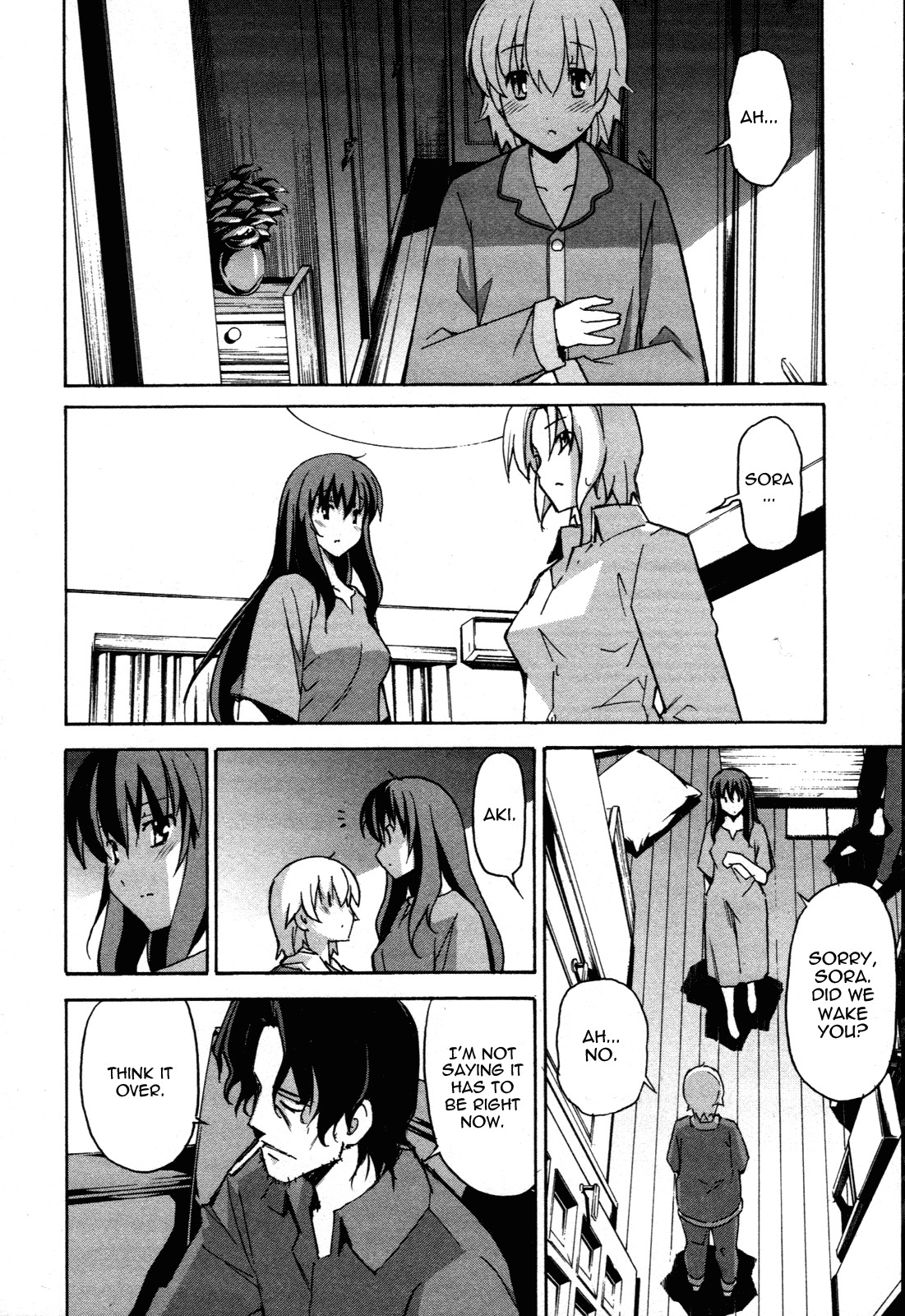 Aki-Sora Chapter 26 page 24 - Chapter 26: Family Time