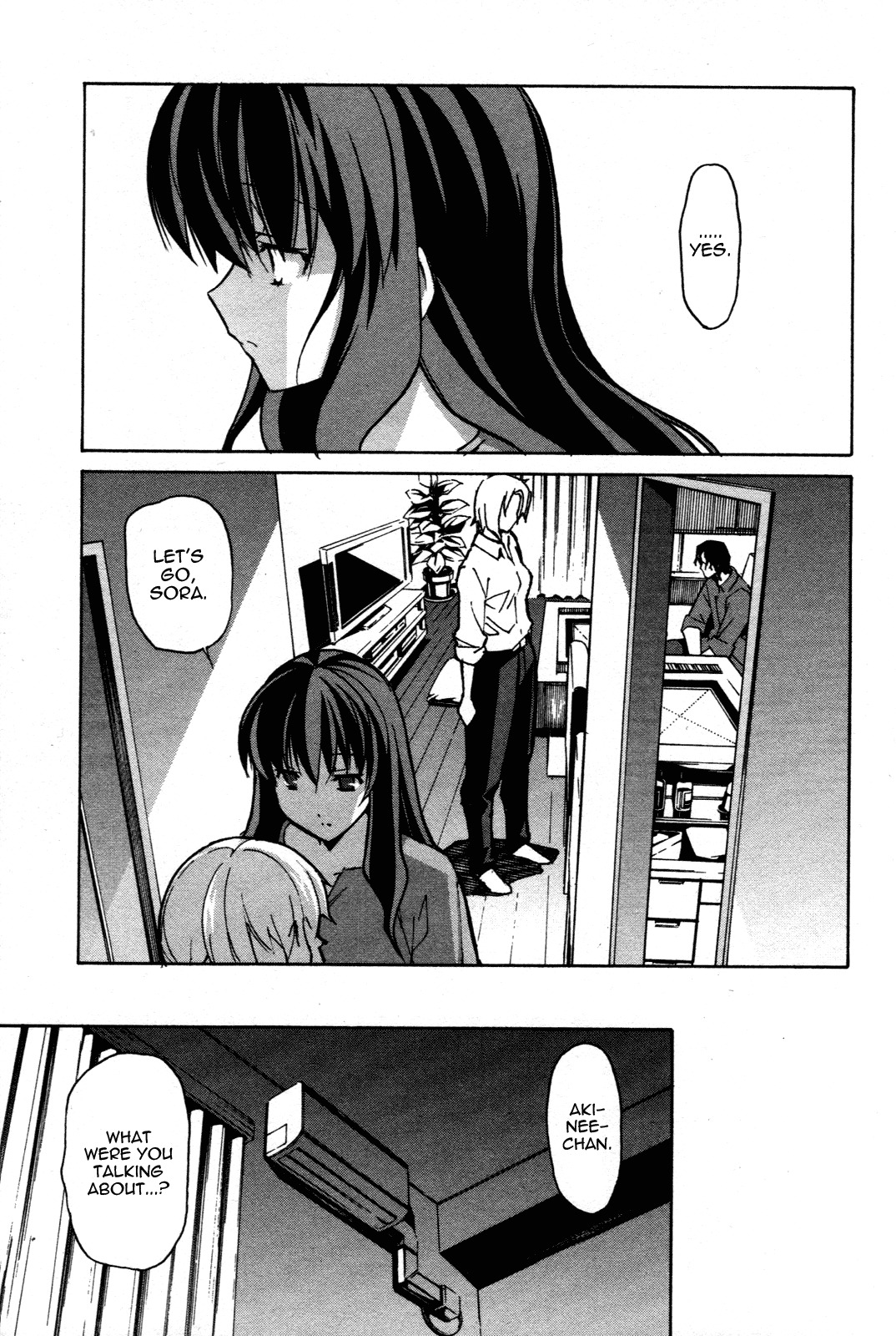 Aki-Sora Chapter 26 page 25 - Chapter 26: Family Time
