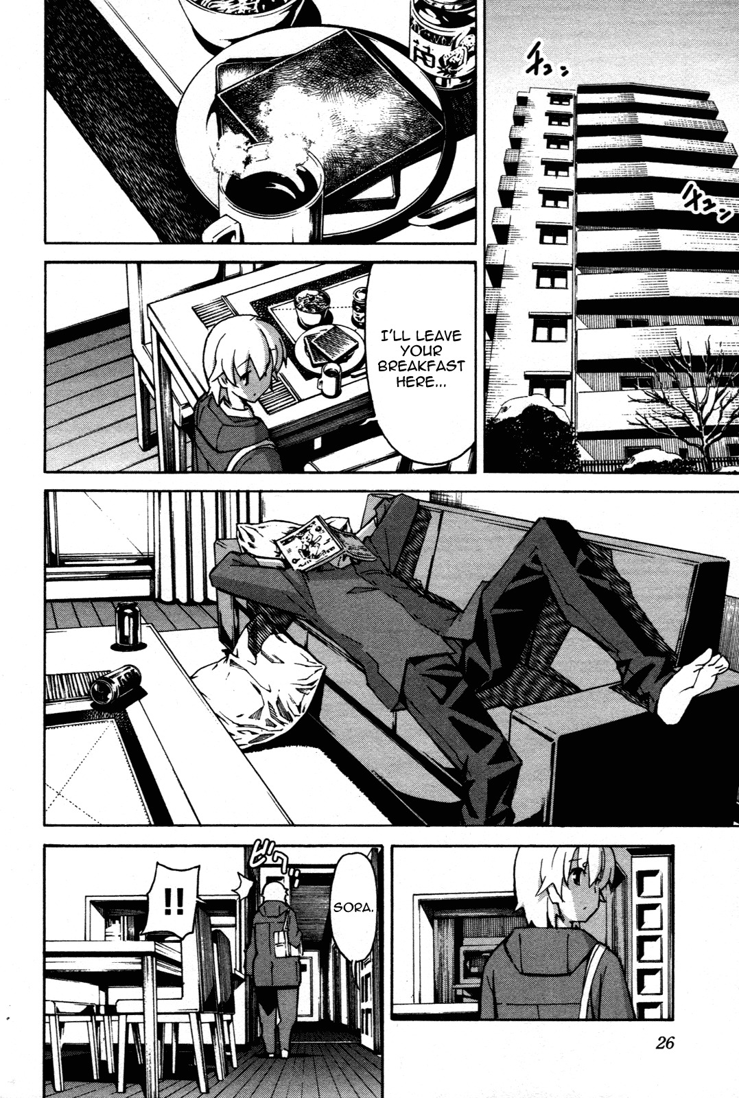 Aki-Sora Chapter 26 page 28 - Chapter 26: Family Time