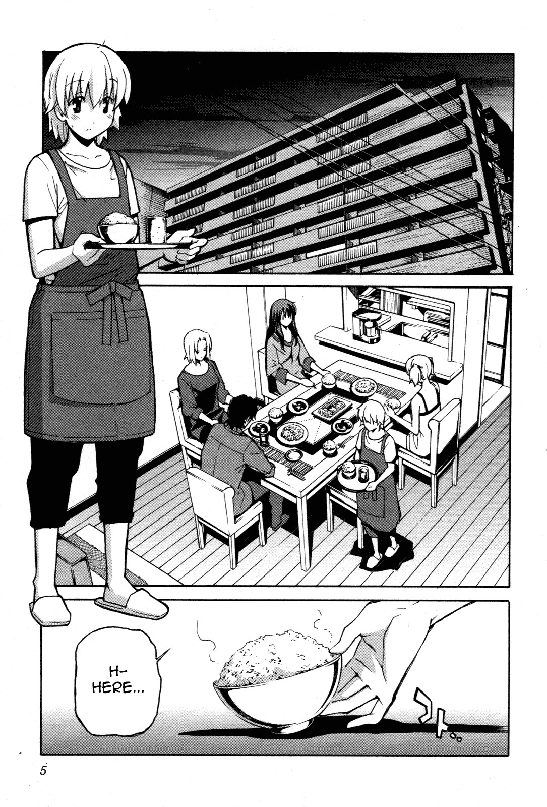 Aki-Sora Chapter 26 page 7 - Chapter 26: Family Time