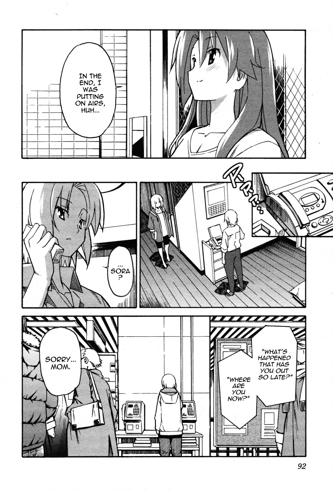 Aki-Sora Chapter 27 page 38 - Chapter 27: After You Left