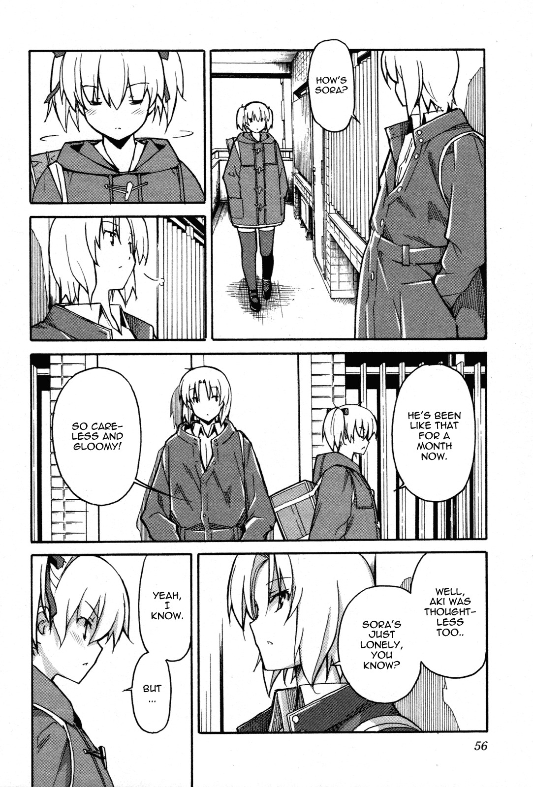 Aki-Sora Chapter 27 page 4 - Chapter 27: After You Left