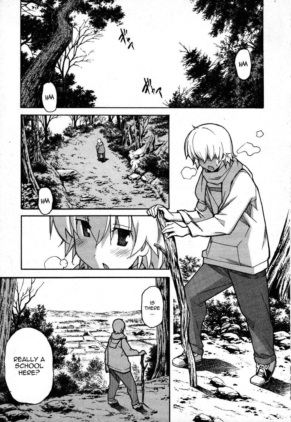 Aki-Sora Chapter 28 page 1 - Chapter 28: I Want to Meet You