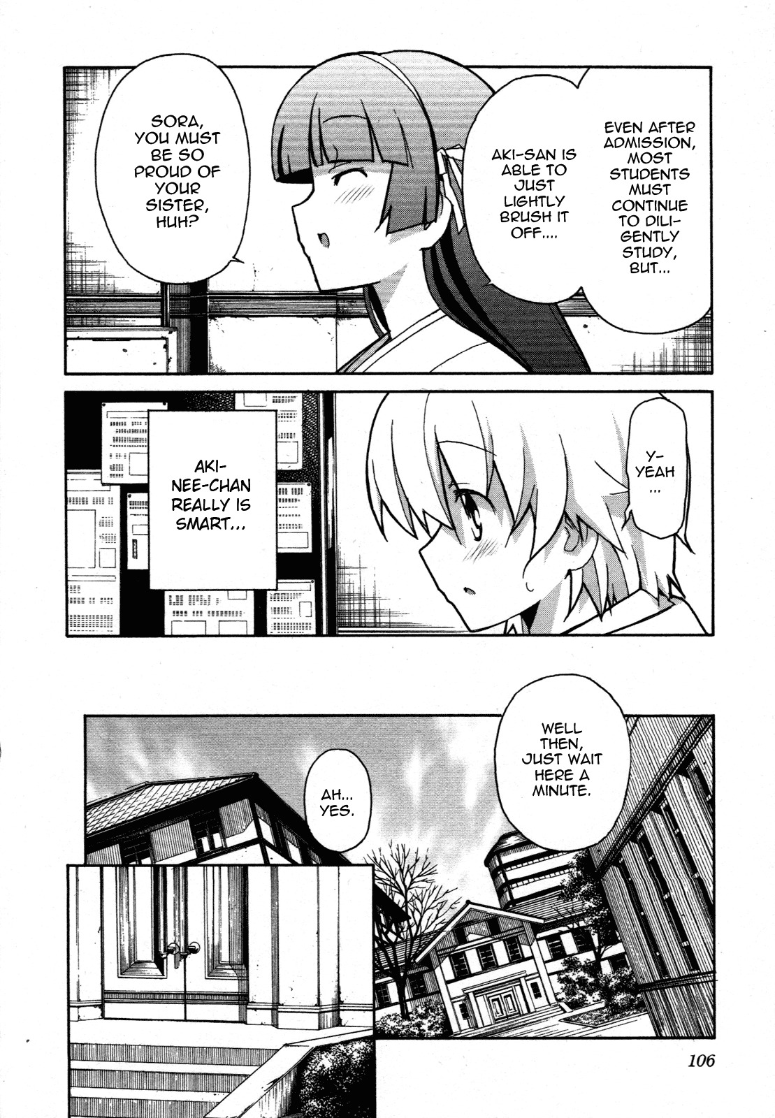 Aki-Sora Chapter 28 page 12 - Chapter 28: I Want to Meet You