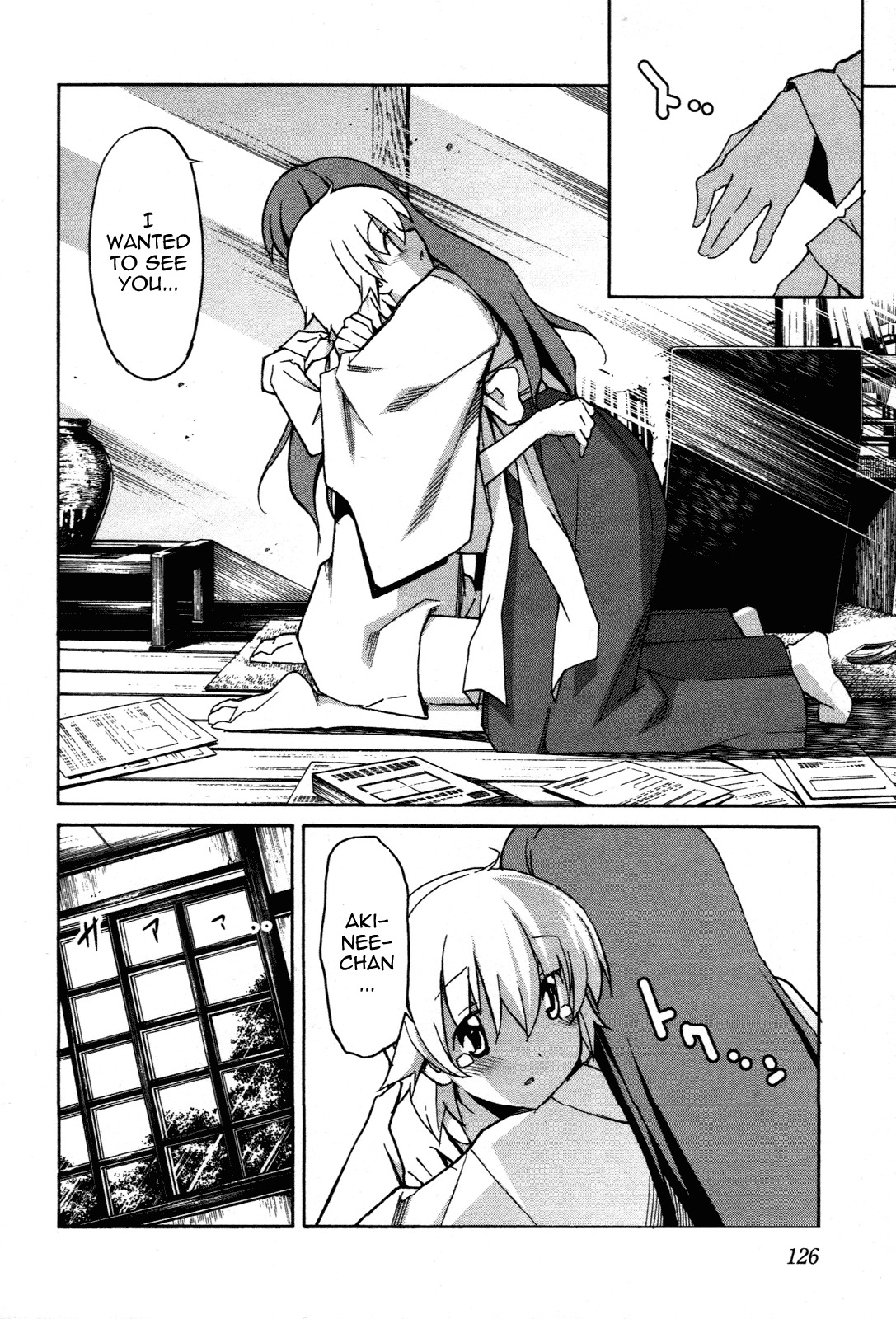 Aki-Sora Chapter 28 page 30 - Chapter 28: I Want to Meet You