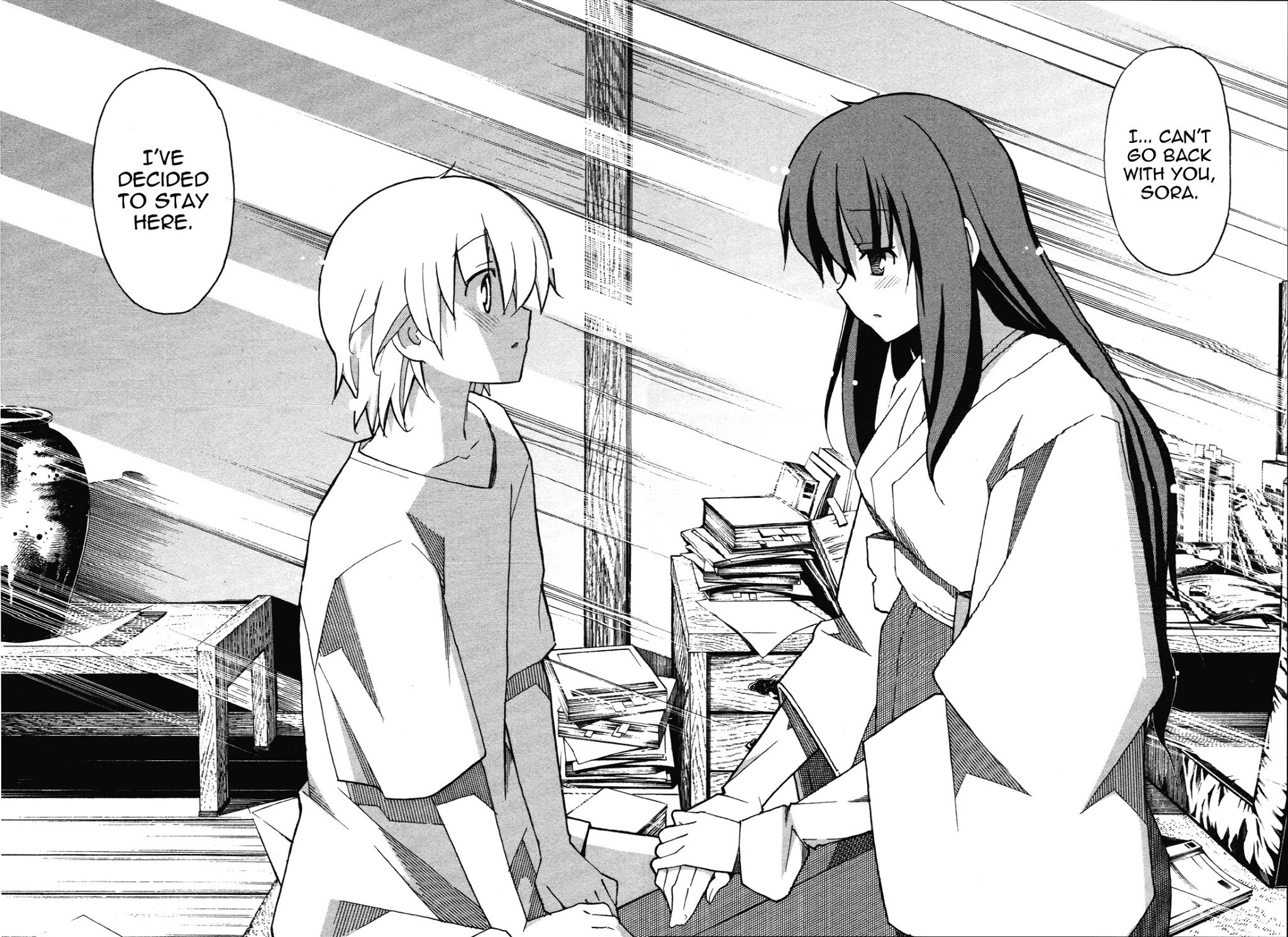Aki-Sora Chapter 28 page 32 - Chapter 28: I Want to Meet You