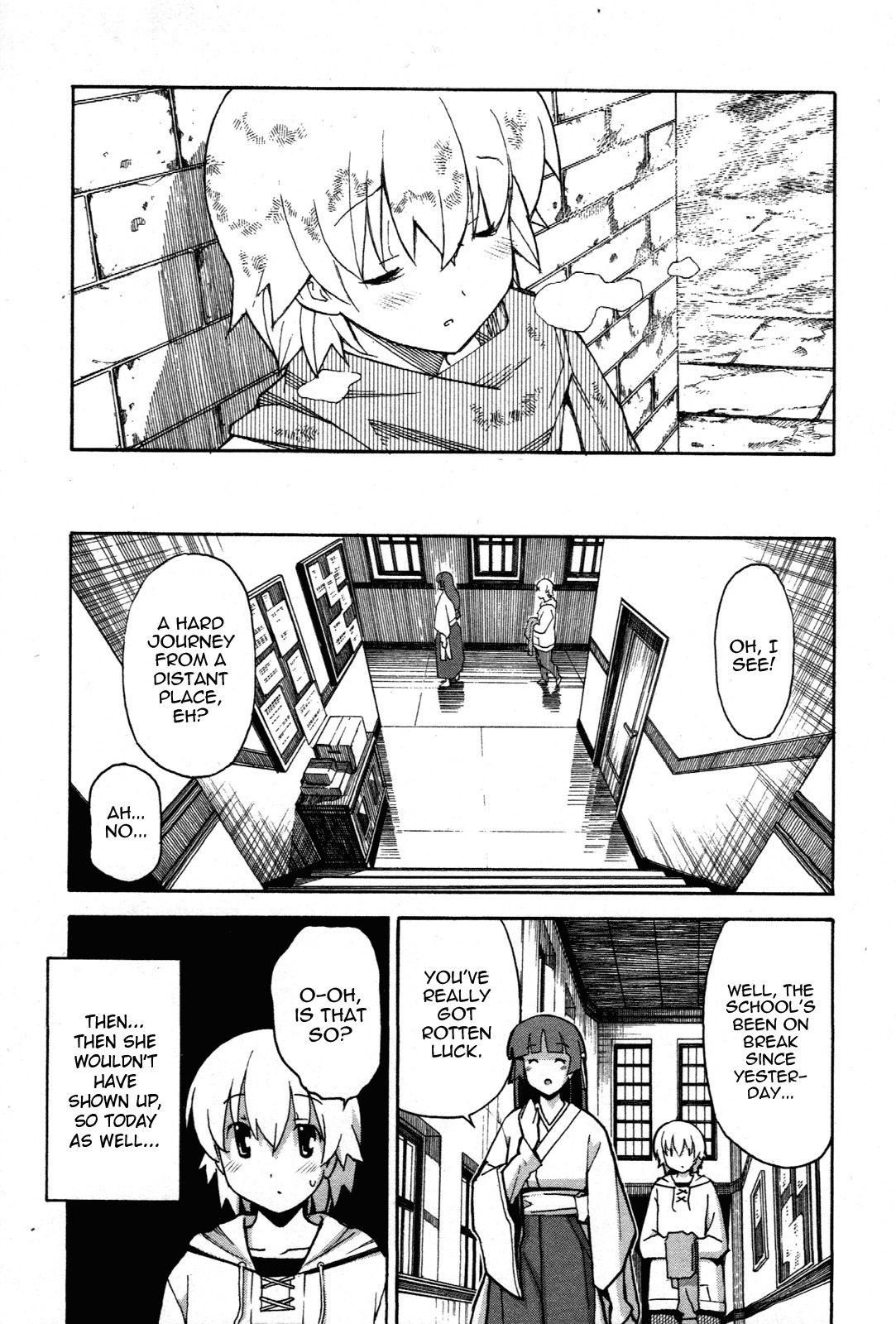 Aki-Sora Chapter 28 page 9 - Chapter 28: I Want to Meet You