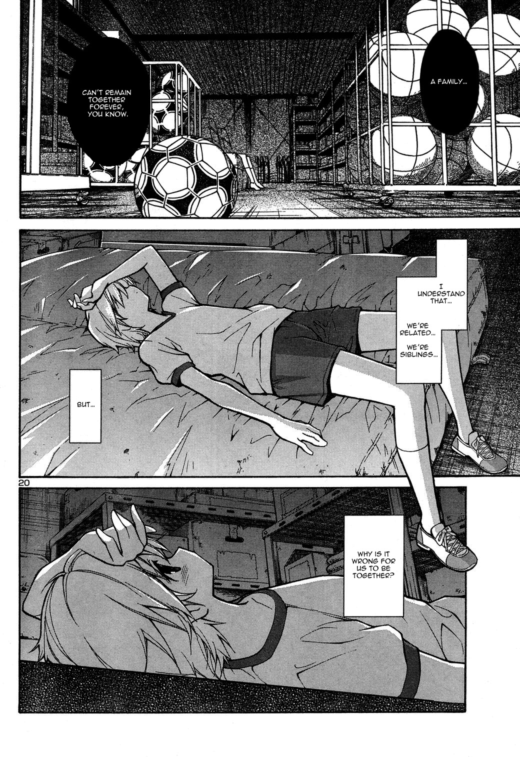 Aki-Sora Chapter 3 page 22 - Chapter 3: Hide and Seek