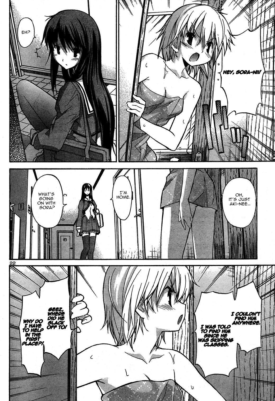 Aki-Sora Chapter 3 page 24 - Chapter 3: Hide and Seek