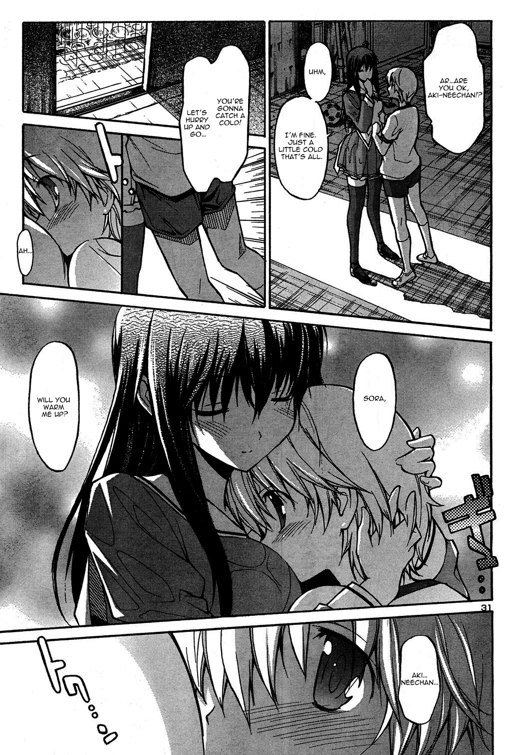 Aki-Sora Chapter 3 page 33 - Chapter 3: Hide and Seek