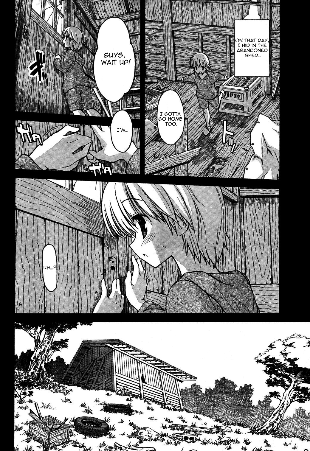 Aki-Sora Chapter 3 page 4 - Chapter 3: Hide and Seek