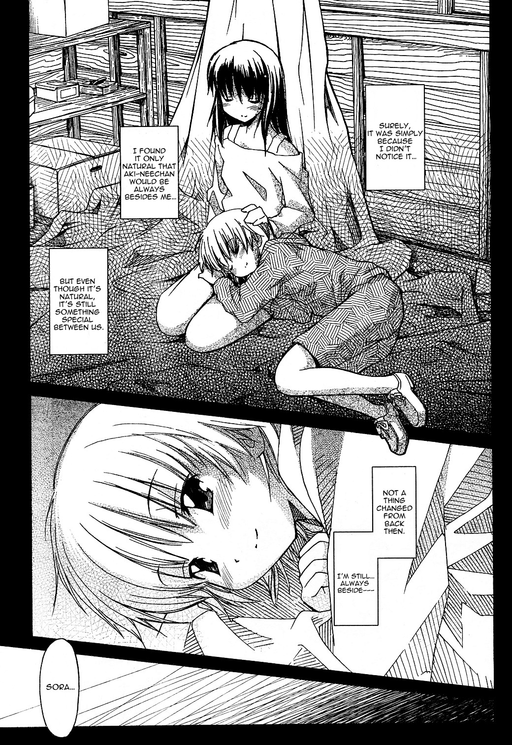 Aki-Sora Chapter 3 page 41 - Chapter 3: Hide and Seek