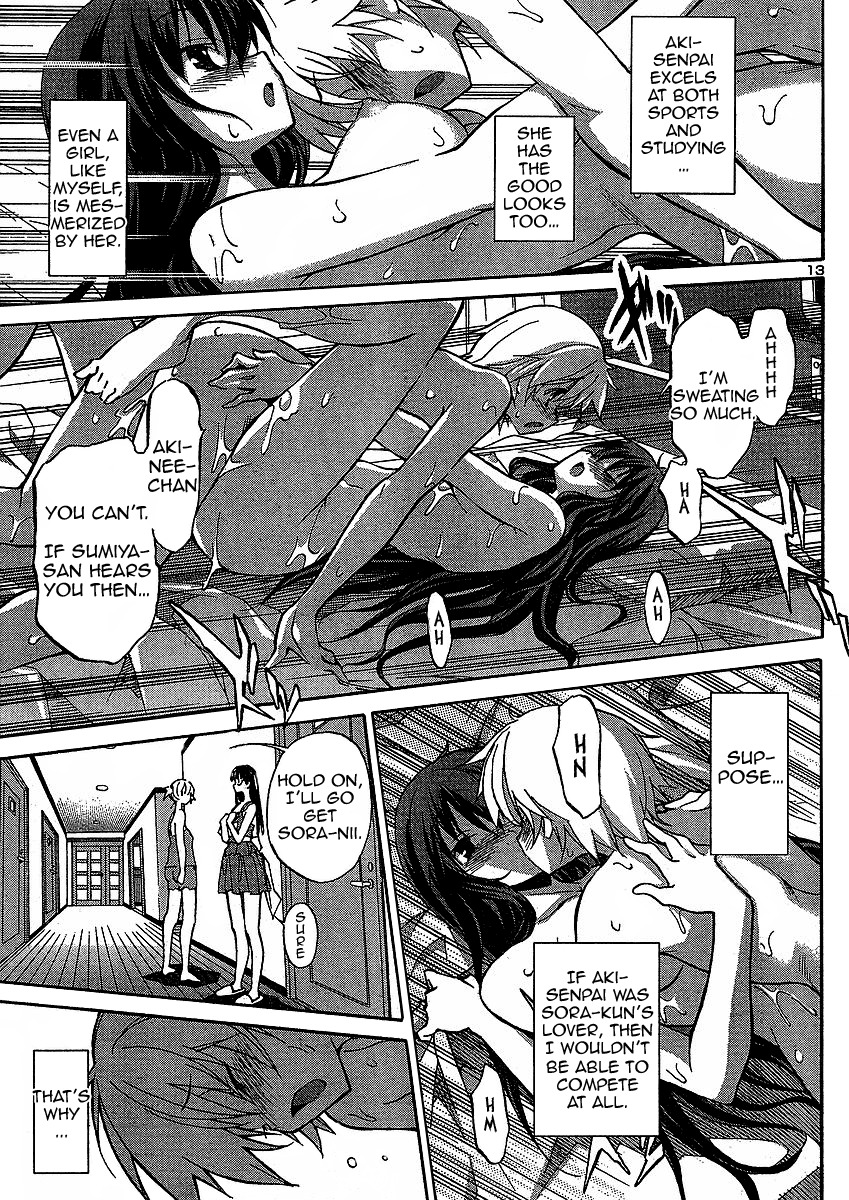 Aki-Sora Chapter 4.5 page 13 - Chapter 4.5: Some Like It Hot