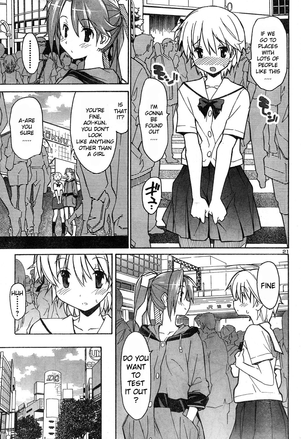 Aki-Sora Chapter 4 page 20 - Chapter 4: A Certain Adventure