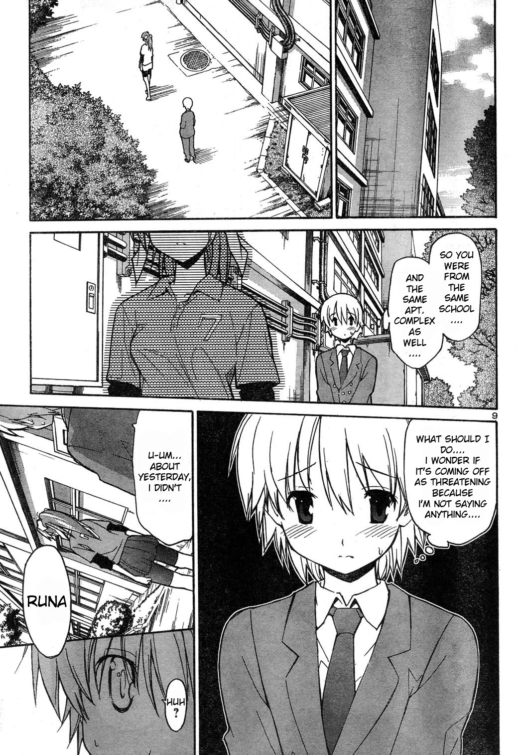 Aki-Sora Chapter 4 page 9 - Chapter 4: A Certain Adventure