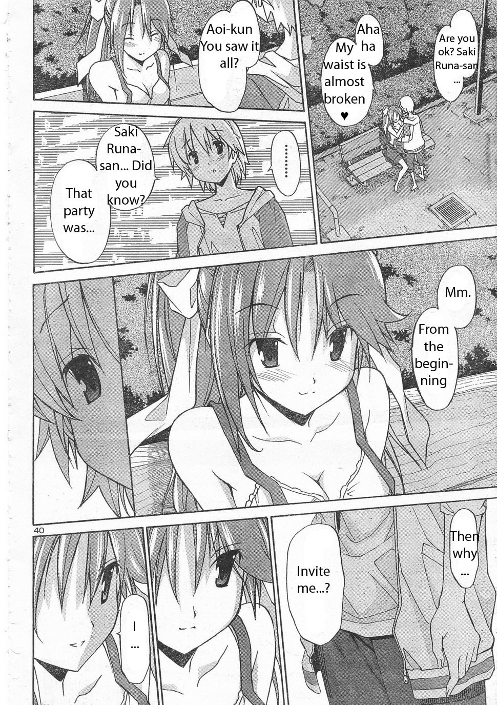 Aki-Sora Chapter 6 page 39 - Chapter 6: Sunday Lovers