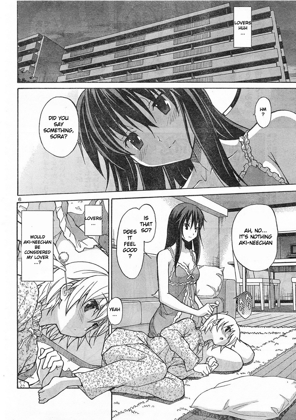 Aki-Sora Chapter 6 page 5 - Chapter 6: Sunday Lovers