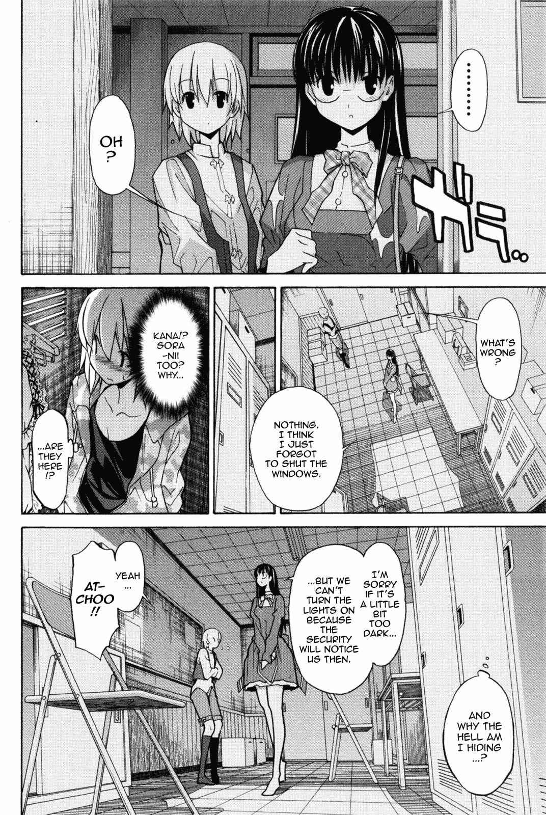 Aki-Sora Chapter 7 page 24 - Chapter 7: That Feeling that I Want to Express...