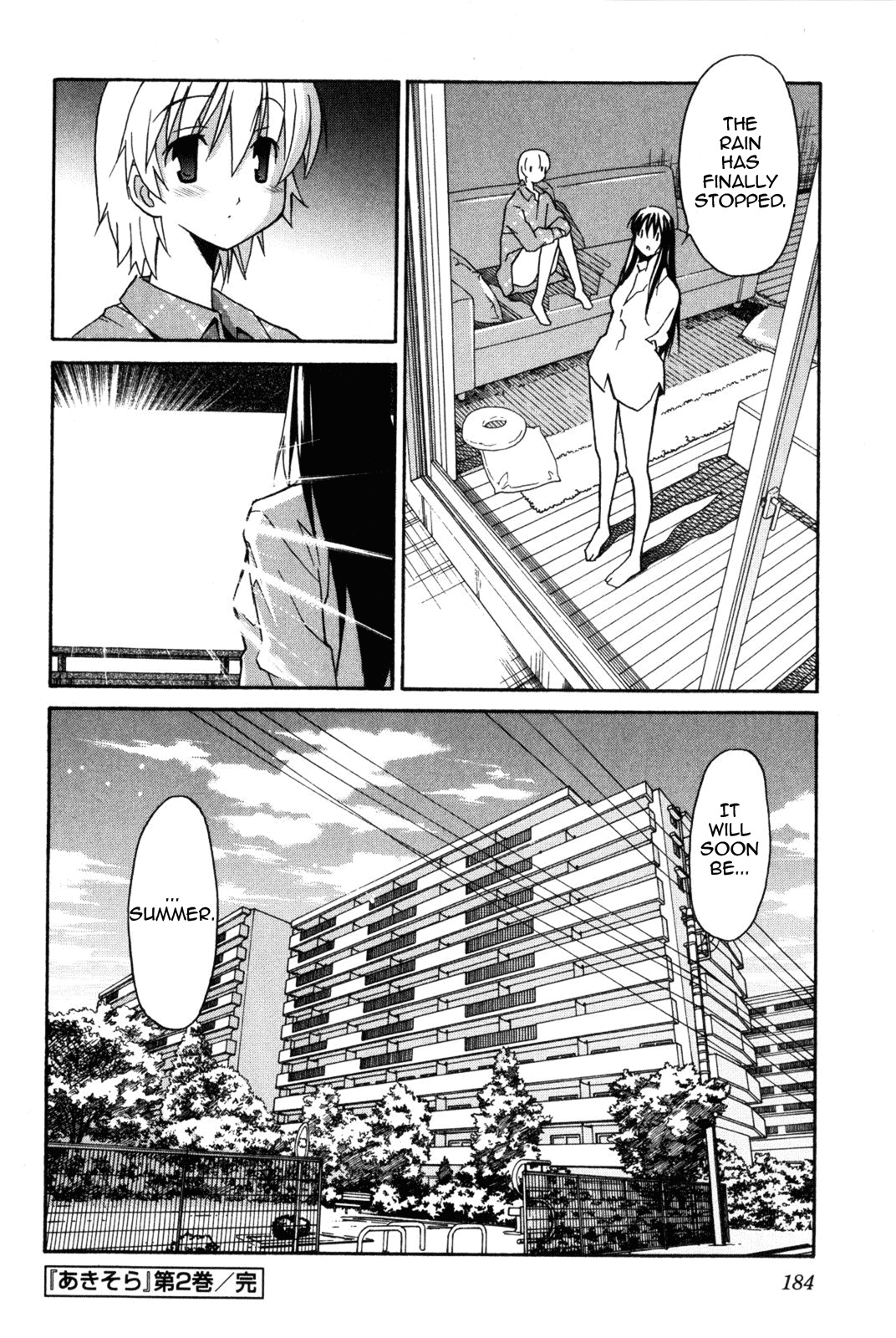 Aki-Sora Chapter 9 page 16 - Chapter 9: When the Rain Has Stopped