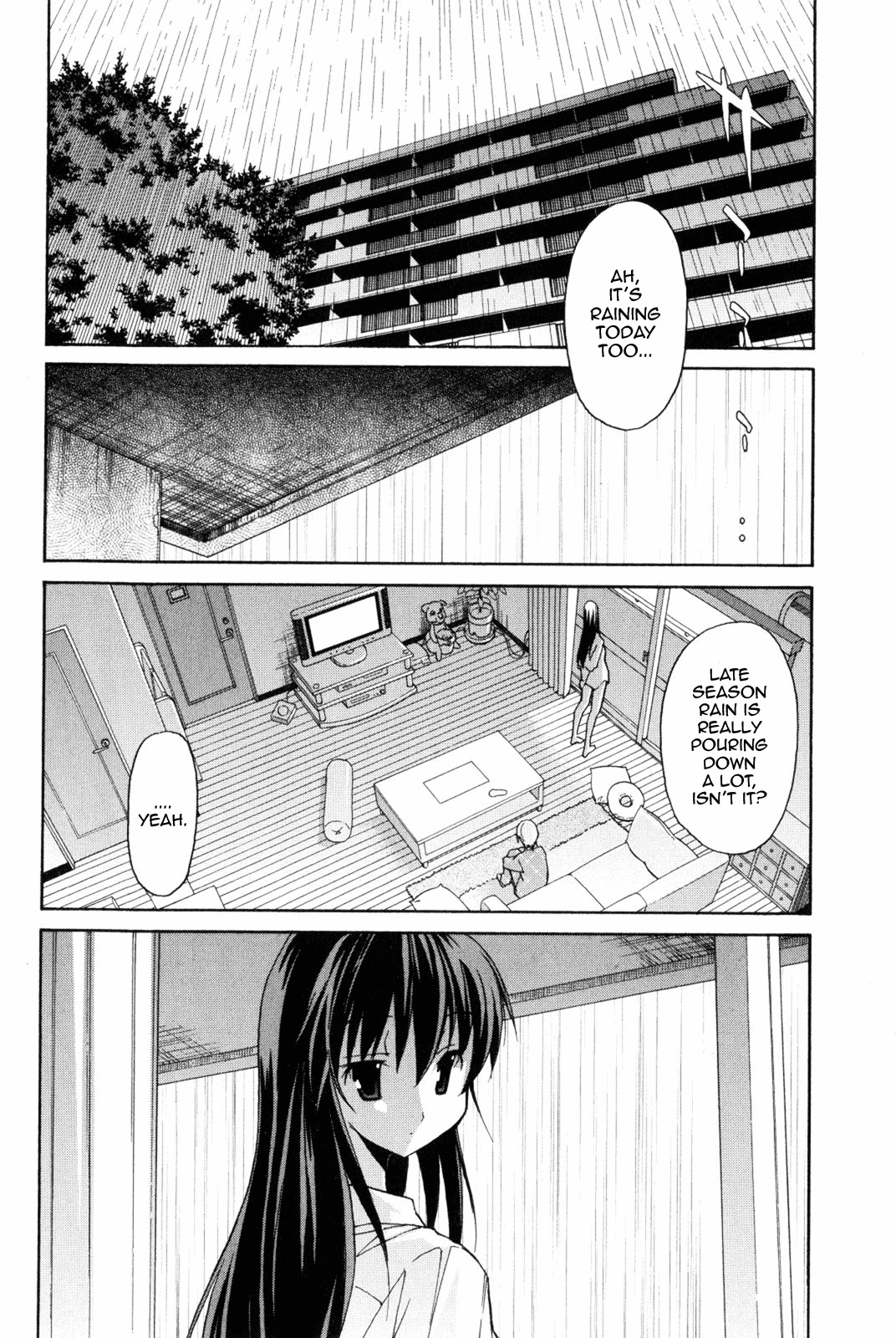 Aki-Sora Chapter 9 page 2 - Chapter 9: When the Rain Has Stopped