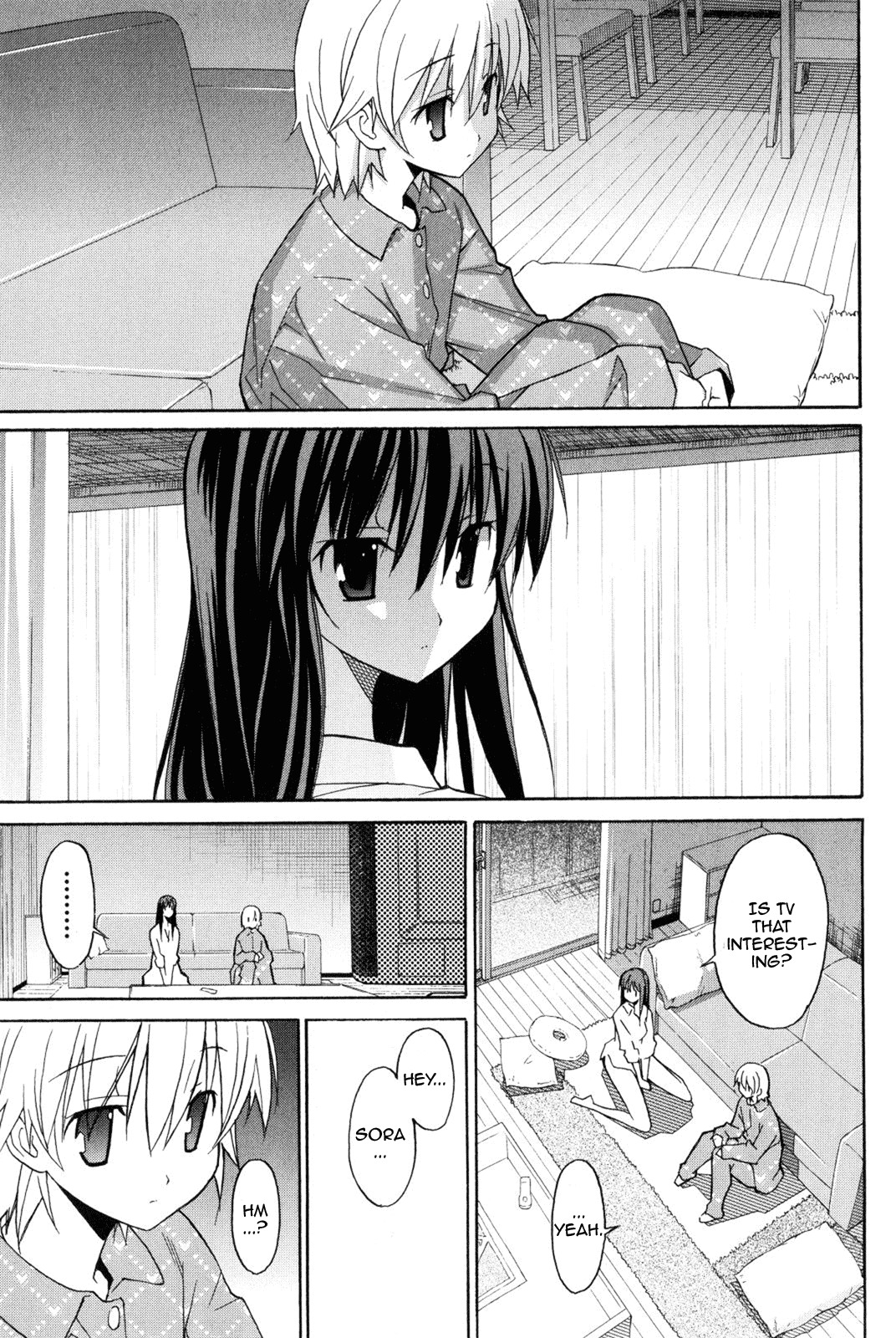 Aki-Sora Chapter 9 page 3 - Chapter 9: When the Rain Has Stopped