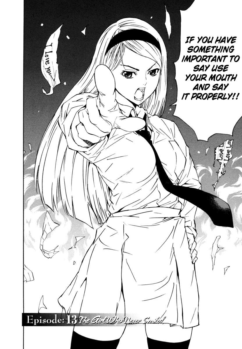 Aki Chapter 13 page 2 - Chapter 13: The Girl Who Never Smiled