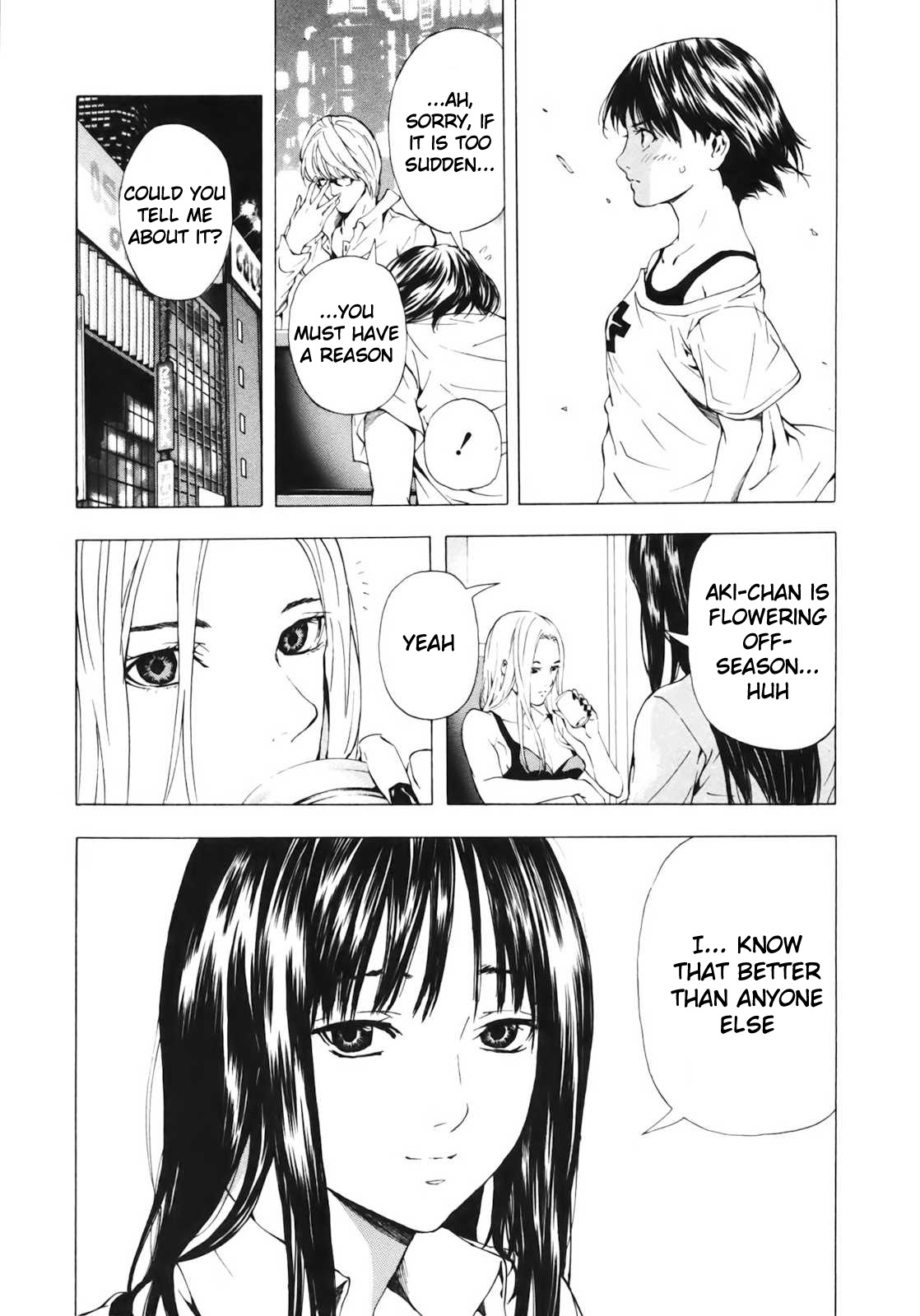 Aki Chapter 3 page 21 - Chapter 3: The Flower That Didn't Wait For Spring To Bloom