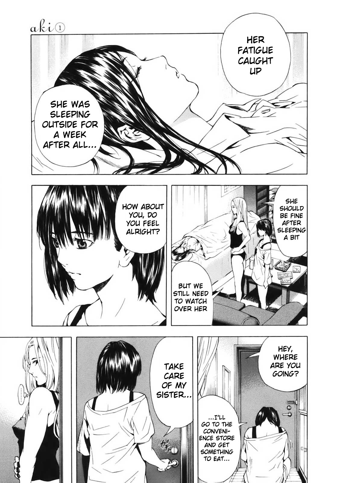 Aki Chapter 3 page 9 - Chapter 3: The Flower That Didn't Wait For Spring To Bloom