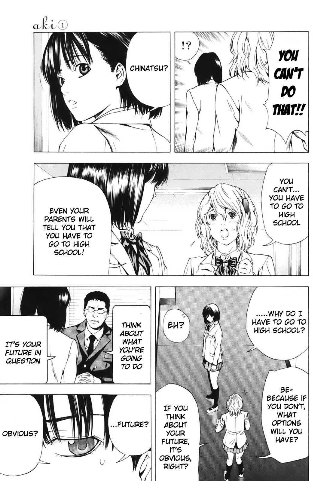 Aki Chapter 5 page 21 - Chapter 5: Career and Friends