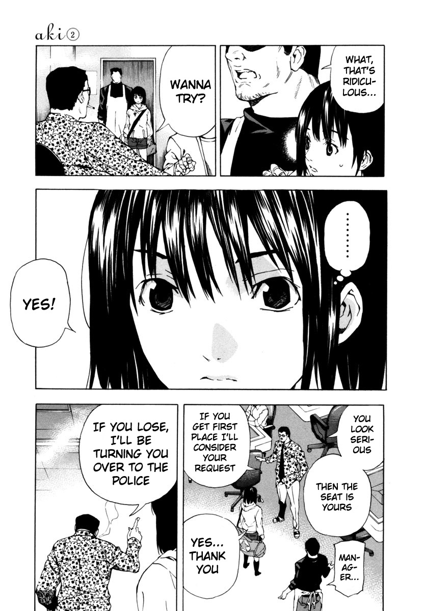 Aki Chapter 9 page 20 - Chapter 9: Homesickness and Reality