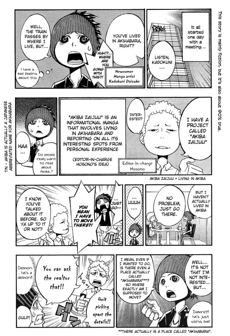 Akiba Zaijuu Chapter 1 page 1 - Chapter 1