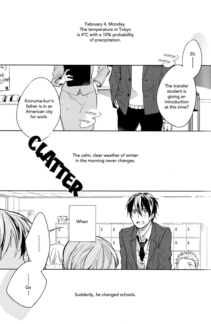 Akihabara Fall in Love Chapter 5 page 1 - Chapter 5 : The Cowardâ€™s â€œI Love Youâ€ [End]