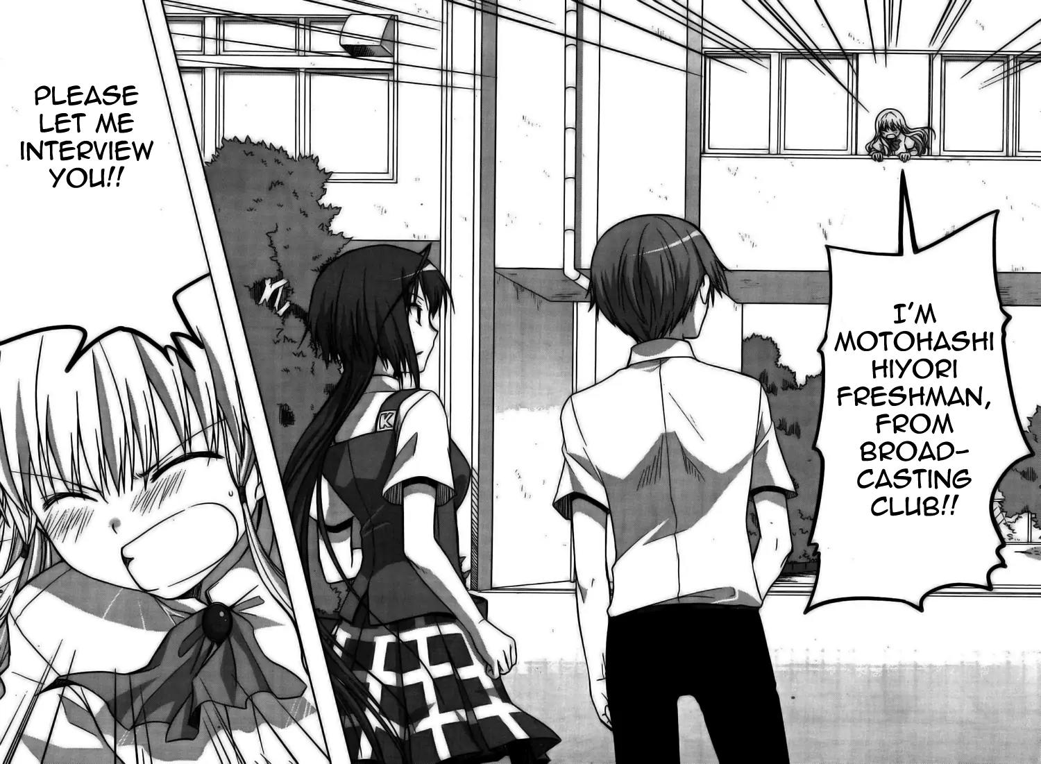Akira to Hiyori Chapter 1 page 18 - Chapter 1: Azuma Akira's Coverage Begins!!
