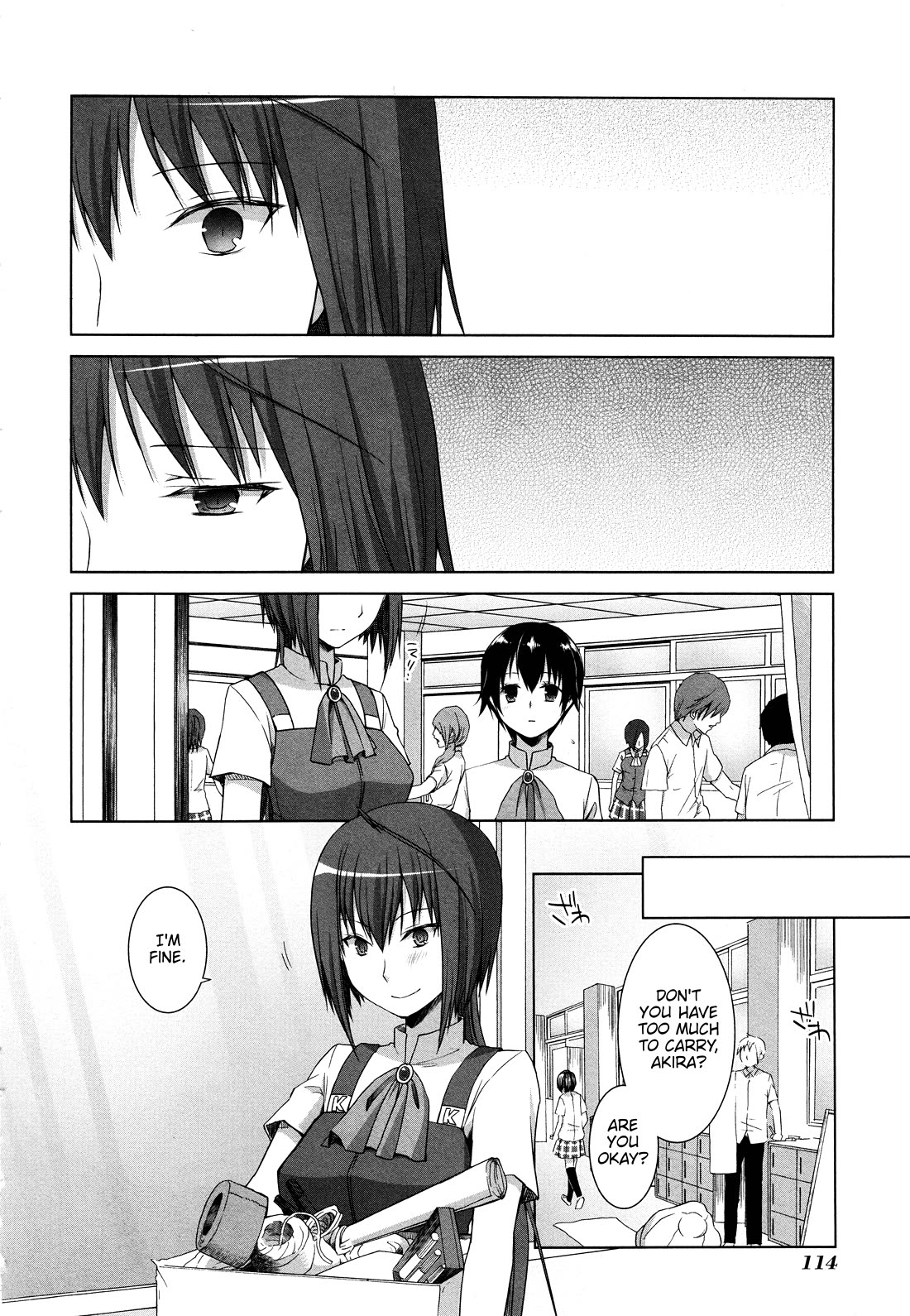 Akira to Hiyori Chapter 12 page 12 - Chapter 12: Distance between the two