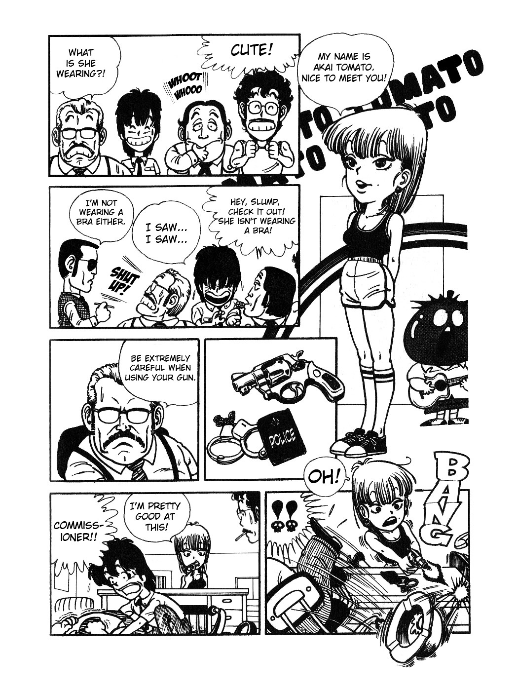 Akira Toriyama's  Theater Chapter 3 page 6 - Chapter 3 : Tomato Girl Detective