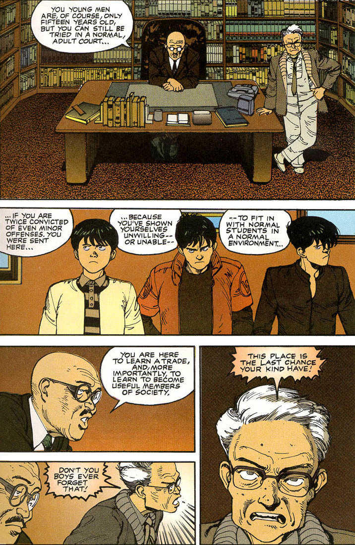 Akira Chapter 1 page 27 - Chapter 1: The Highway