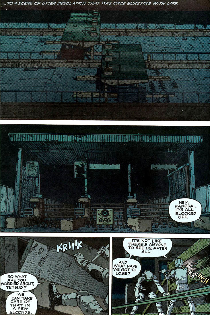 Akira Chapter 1 page 9 - Chapter 1: The Highway