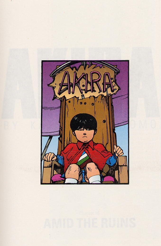 Akira Chapter 18 page 3 - Chapter 18