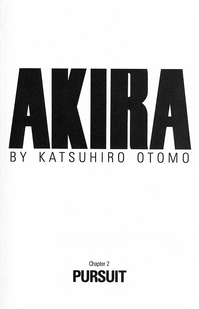 Akira Chapter 2 page 3 - Chapter 2