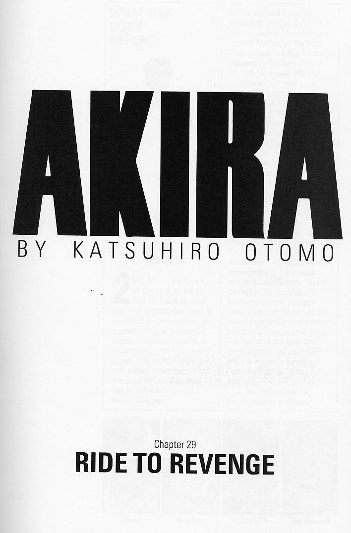 Akira Chapter 29 page 3 - Chapter 29