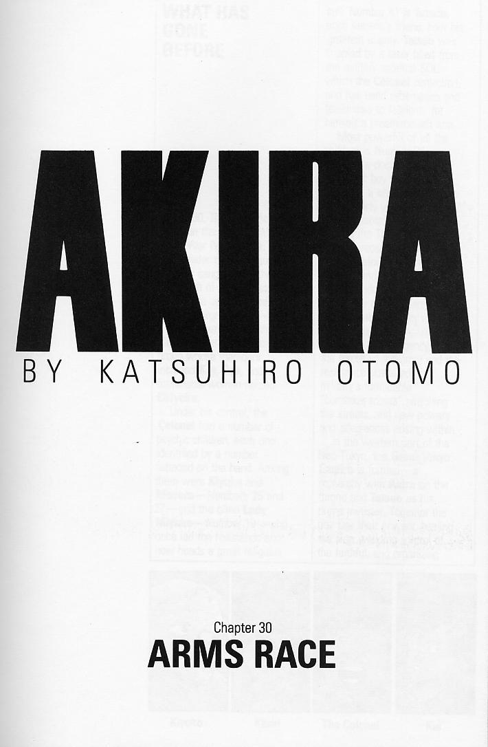 Akira Chapter 30 page 3 - Chapter 30