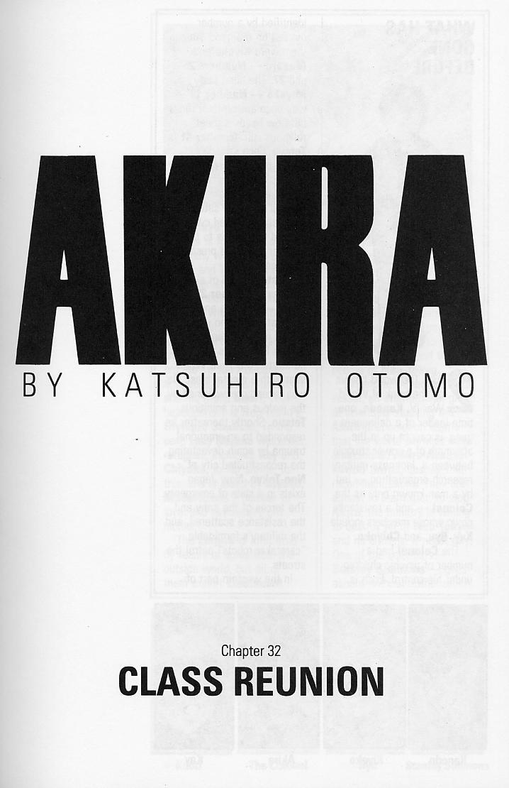 Akira Chapter 32 page 4 - Chapter 32