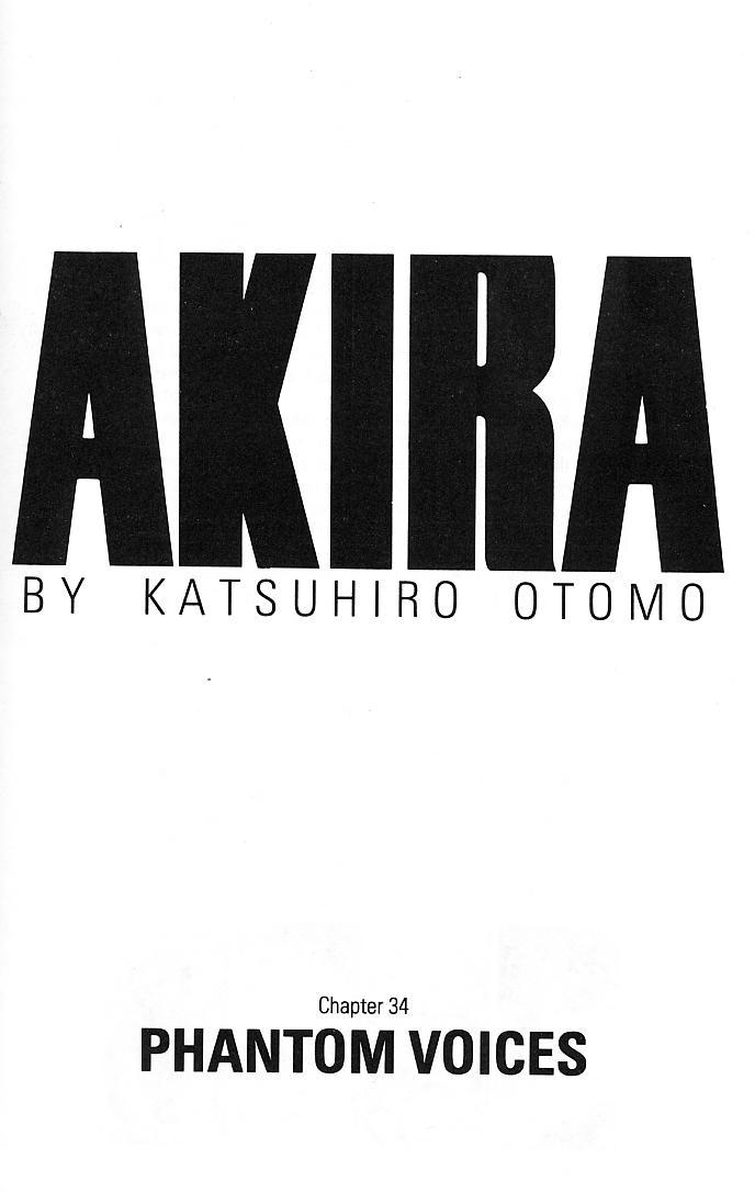 Akira Chapter 34 page 3 - Chapter 34