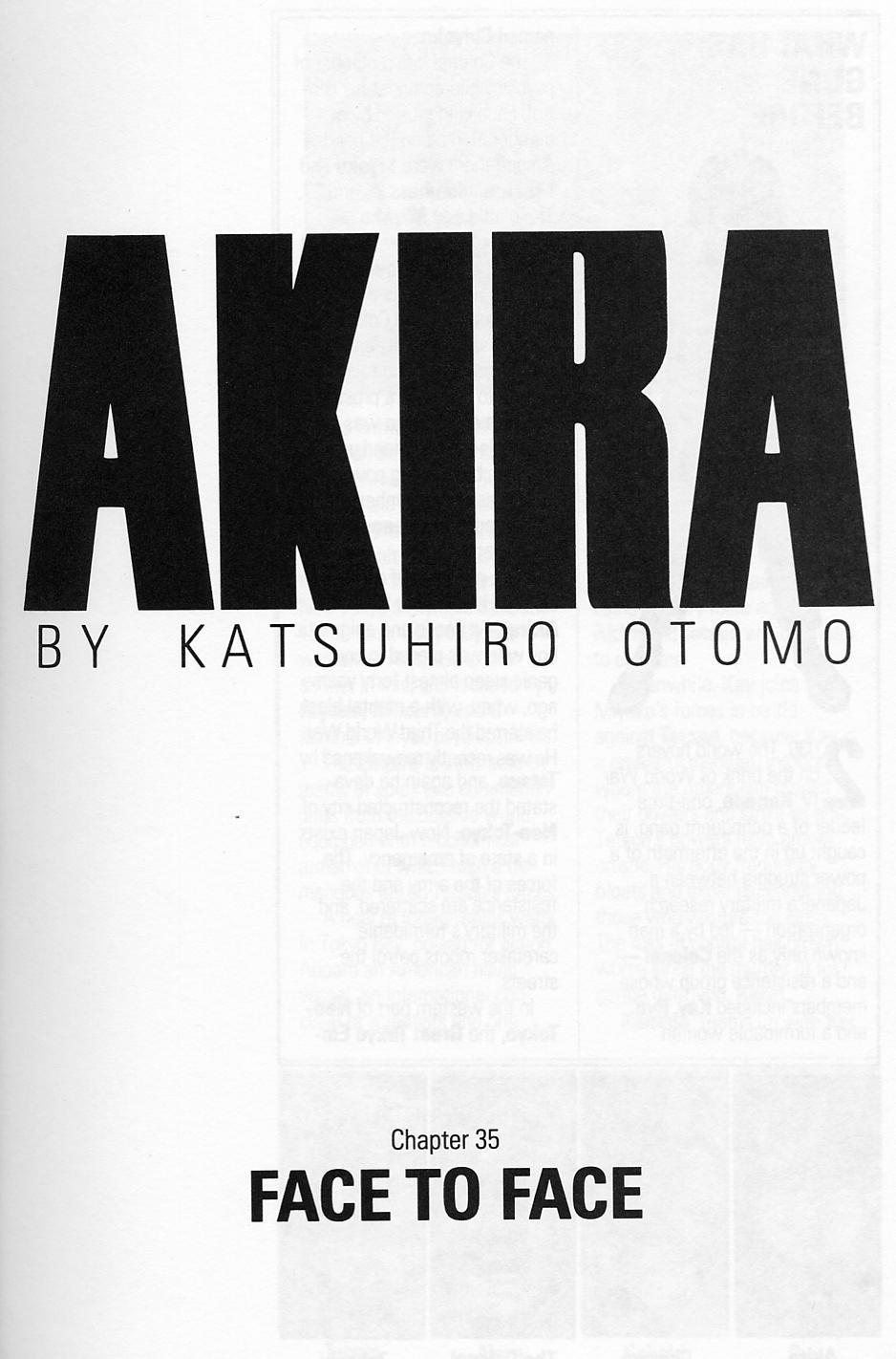 Akira Chapter 35 page 4 - Chapter 35