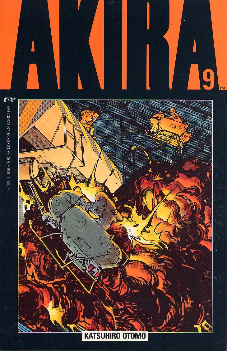Akira Chapter 9 page 1 - Chapter 9