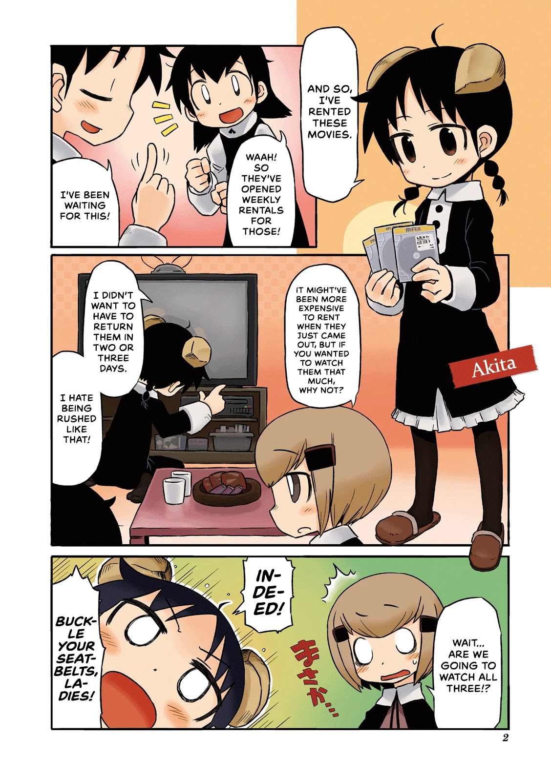 Akita Land Gothic Chapter 0 page 3 - Chapter 0: Intro
