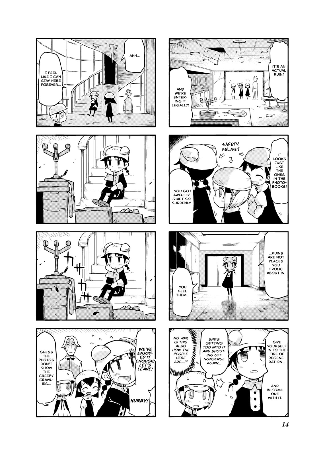 Akita Land Gothic Chapter 14.1 page 6 - Chapter 14.1: Visit Ruins
