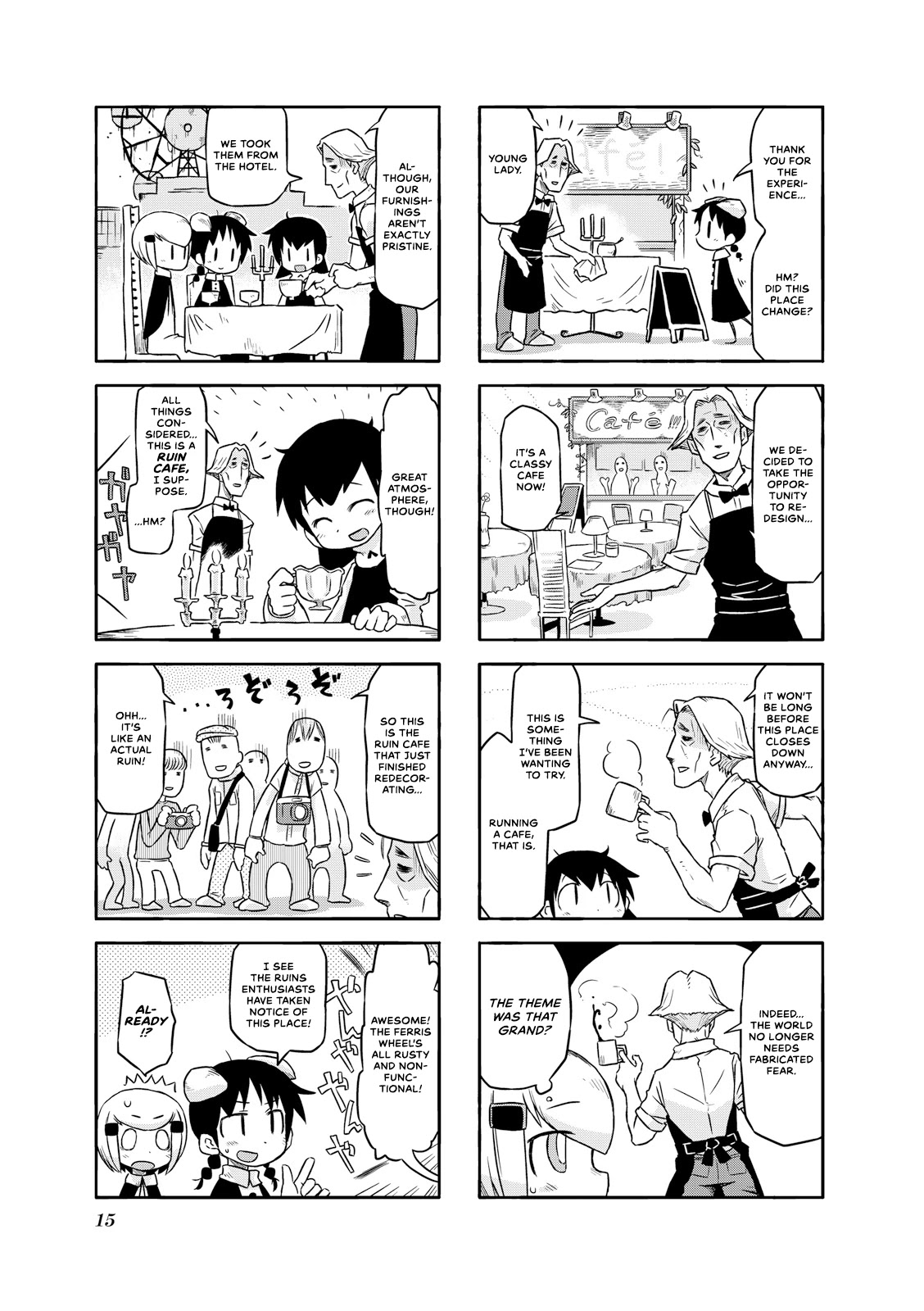 Akita Land Gothic Chapter 14.1 page 7 - Chapter 14.1: Visit Ruins